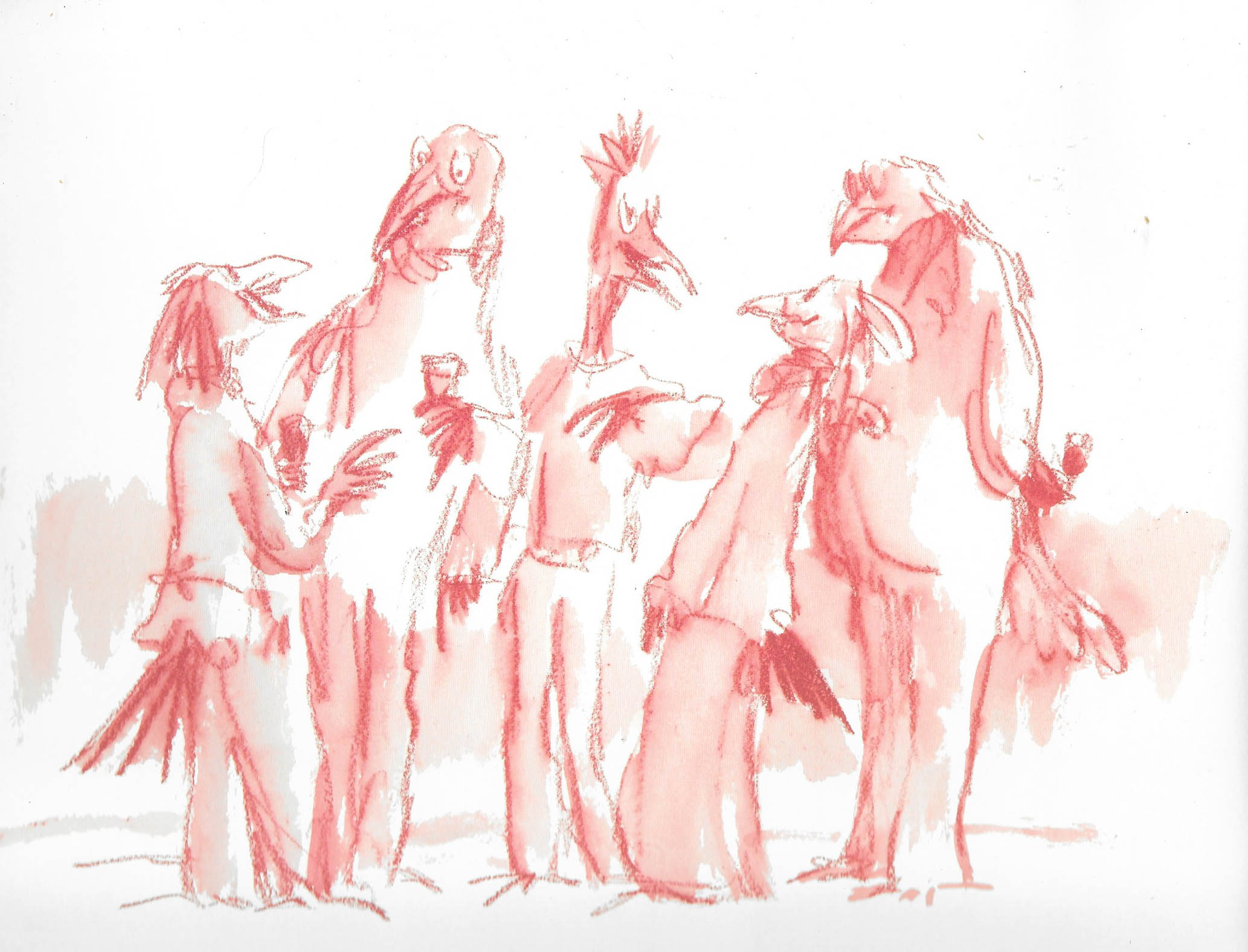 Quentin Blake Selection From The Life Of Birds