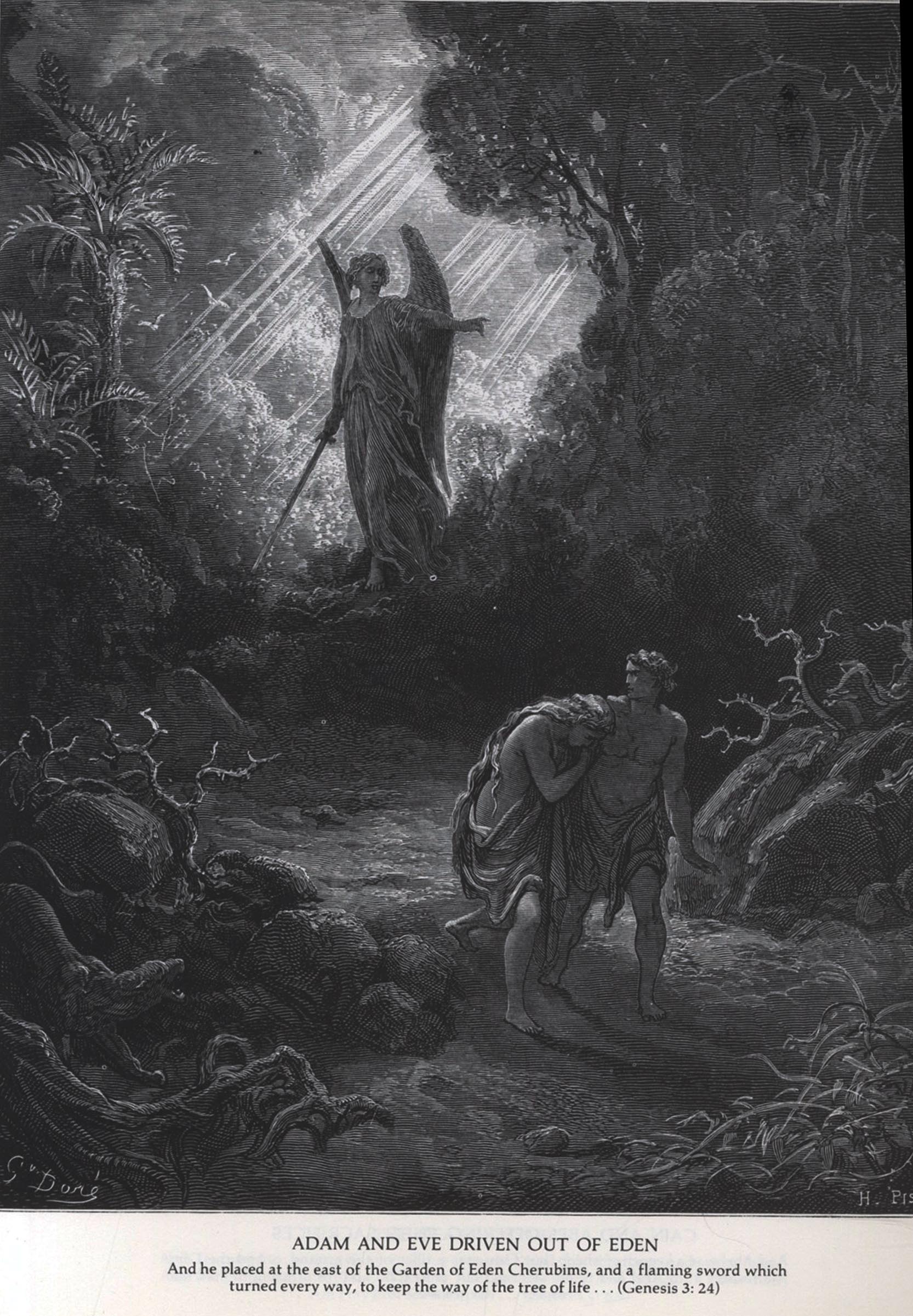 Gustave Dore, illustrations to the Bible 1866 Gallery One