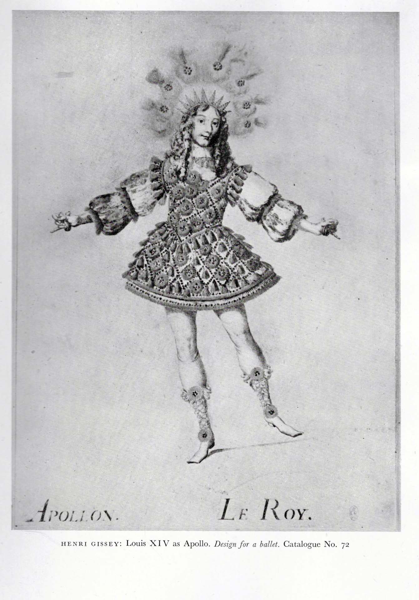 Louis XIV as Apollo by GISSEY, Henri